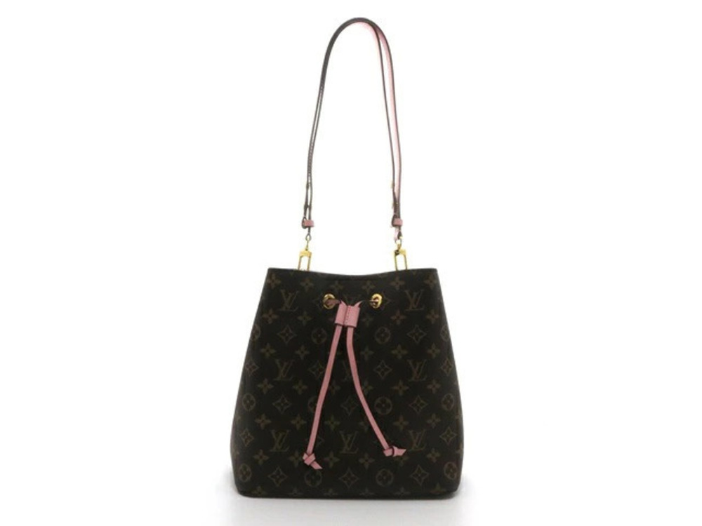 LOUIS VUITTON Neo Noe Monogram Rose Pink Poudre Shoulder Bag